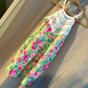 EUC Lilly Pulitzer halter dress size 6